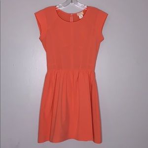 Nordstrom Love Ady Coral tea party Mini dress Sz S
